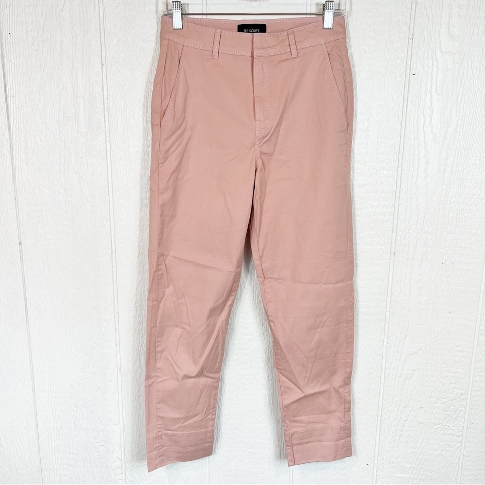 NEW The Script Rose Pink Matilde Pants Size 0